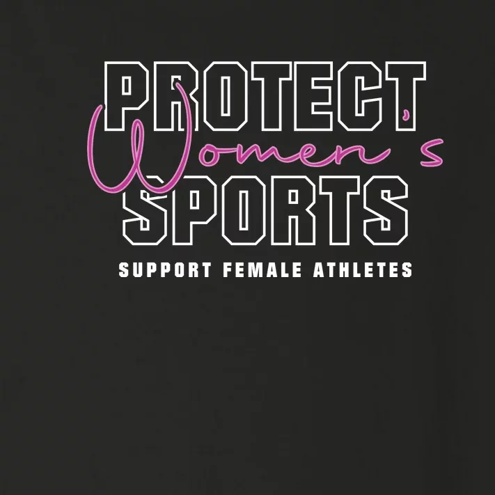 Protect Womens Sports Support Female Athletes Toddler Long Sleeve Shirt