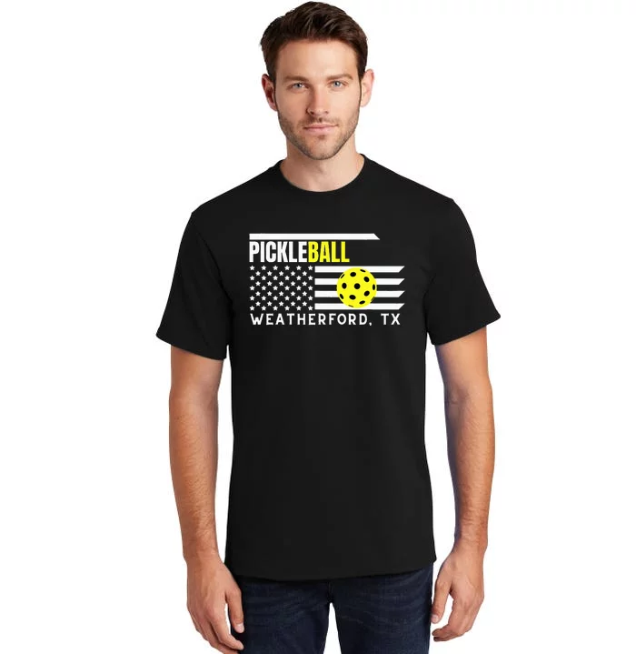 PickleBall Weatherford TX Tall T-Shirt