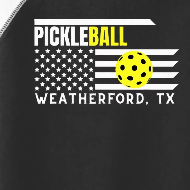 PickleBall Weatherford TX Toddler Fine Jersey T-Shirt