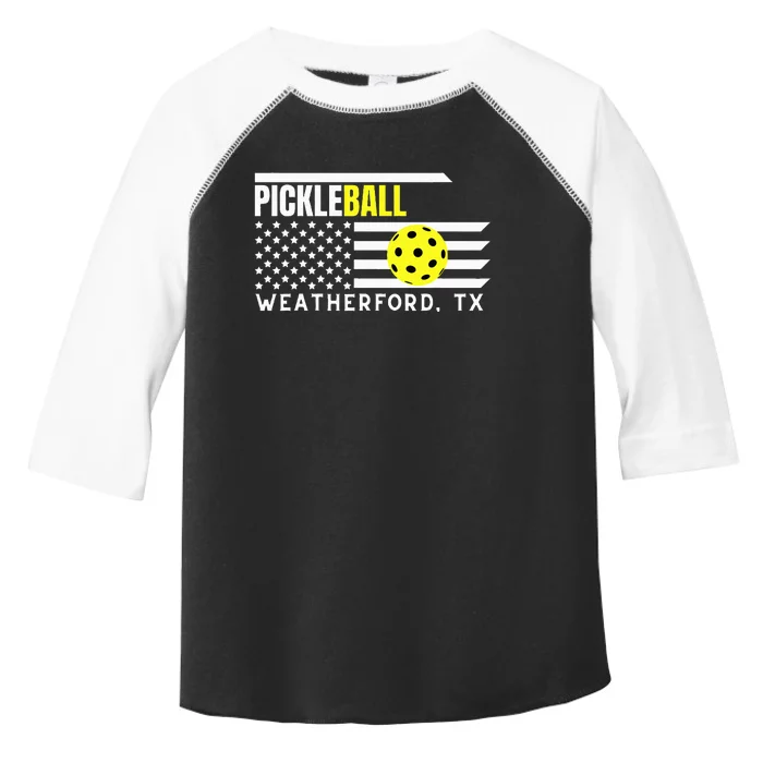 PickleBall Weatherford TX Toddler Fine Jersey T-Shirt