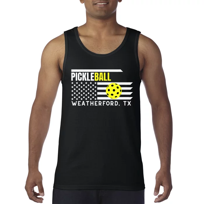 PickleBall Weatherford TX Tank Top