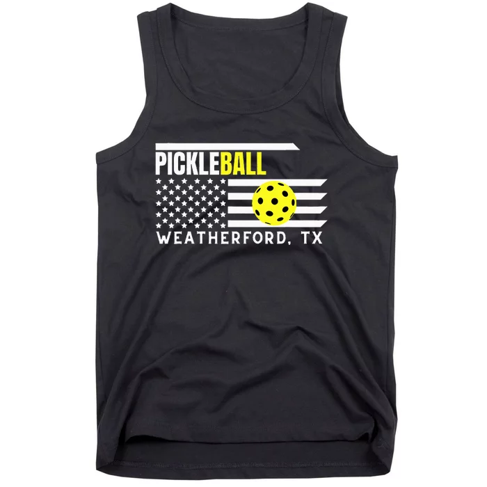 PickleBall Weatherford TX Tank Top