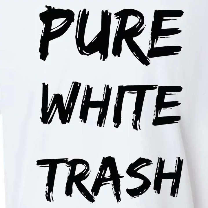 Pure White Trash Sueded Cloud Jersey T-Shirt