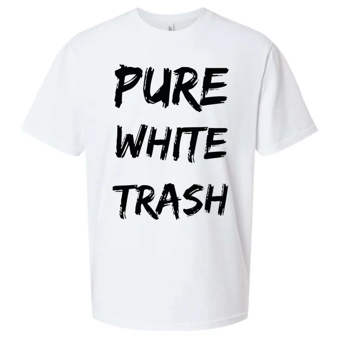 Pure White Trash Sueded Cloud Jersey T-Shirt