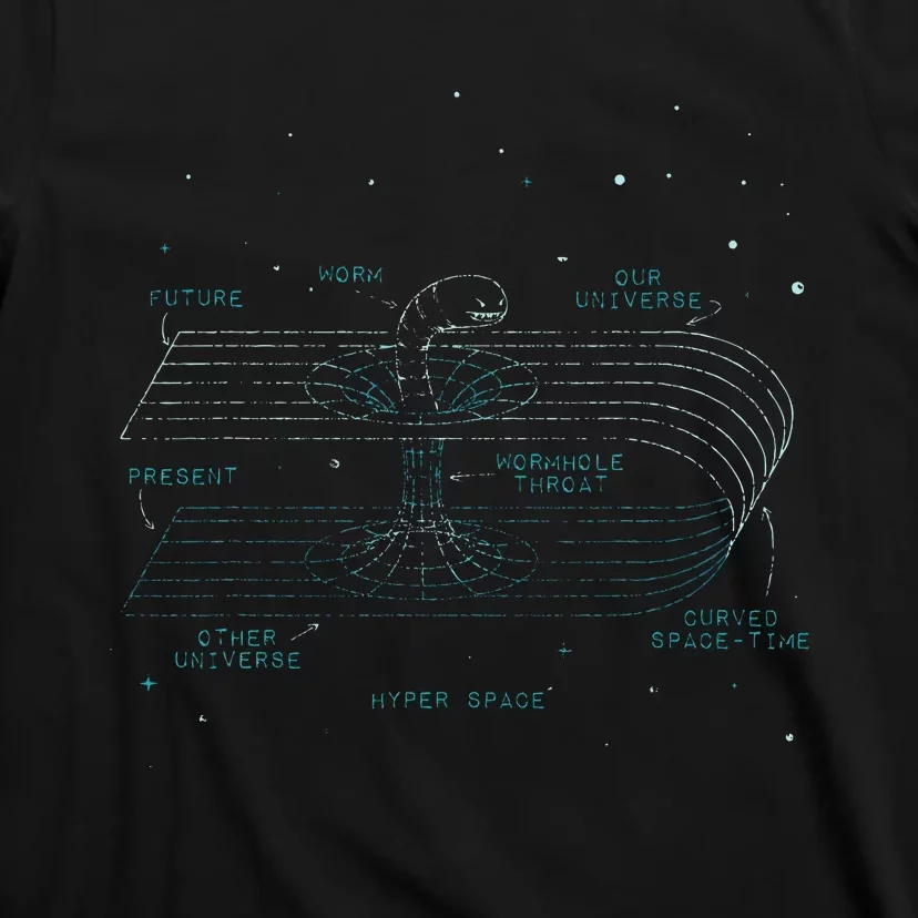 Physics Wormhole Time Travel Astrophysicists T-Shirt