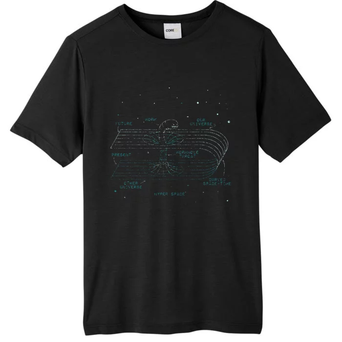 Physics Wormhole Time Travel Astrophysicists ChromaSoft Performance T-Shirt