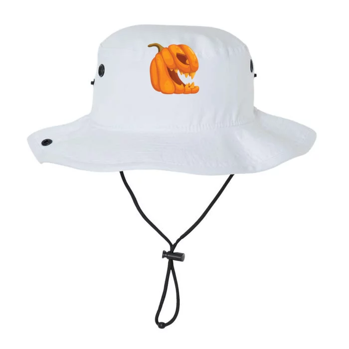 Pumpkin With Teeth Scary Face Halloween October 31St Gift Legacy Cool Fit Booney Bucket Hat