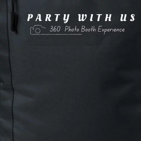 Party With Us 360 Photo Booth Daily Commute Backpack