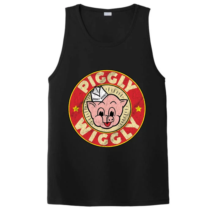 Piggly Wiggly Vintage Retro Performance Tank