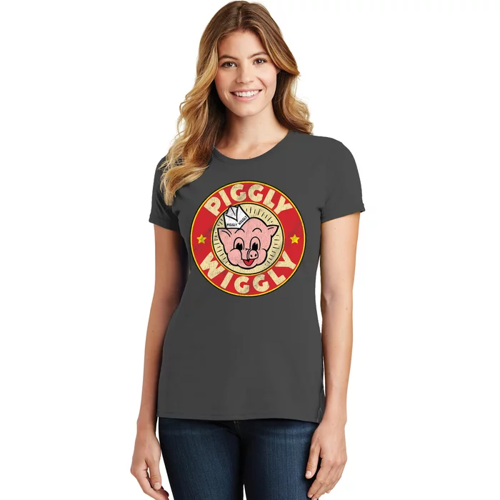 Piggly Wiggly Vintage Retro Women's T-Shirt