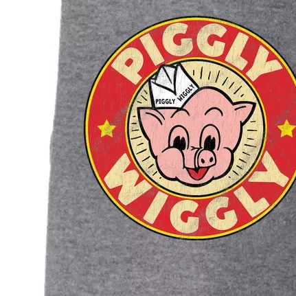 Piggly Wiggly Vintage Retro Doggie 3-End Fleece Hoodie