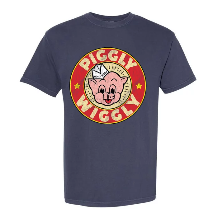 Piggly Wiggly Vintage Retro Garment-Dyed Heavyweight T-Shirt