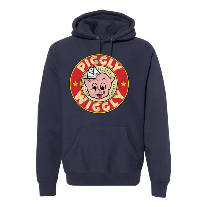 Piggly Wiggly Vintage Retro Premium Hoodie