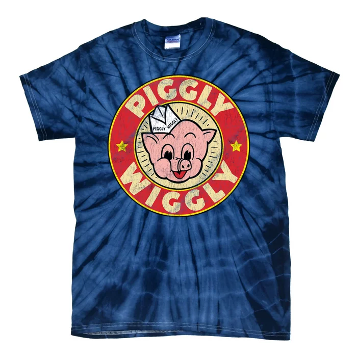 Piggly Wiggly Vintage Retro Tie-Dye T-Shirt