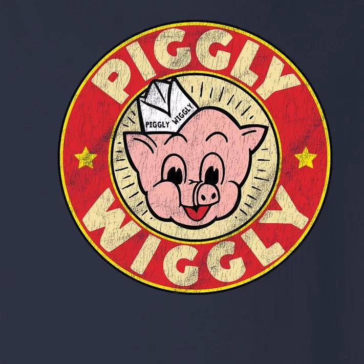 Piggly Wiggly Vintage Retro Toddler Long Sleeve Shirt