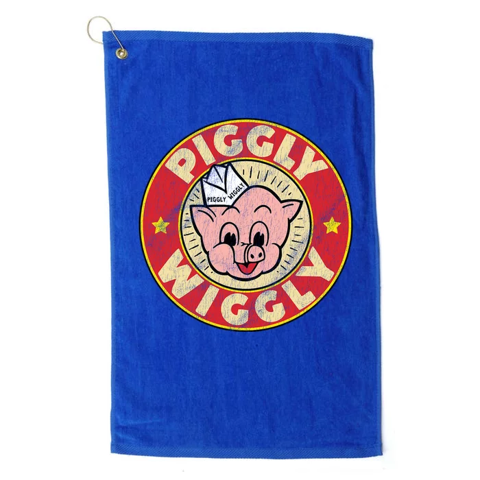 Piggly Wiggly Vintage Retro Platinum Collection Golf Towel