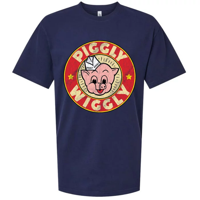 Piggly Wiggly Vintage Retro Sueded Cloud Jersey T-Shirt | TeeShirtPalace