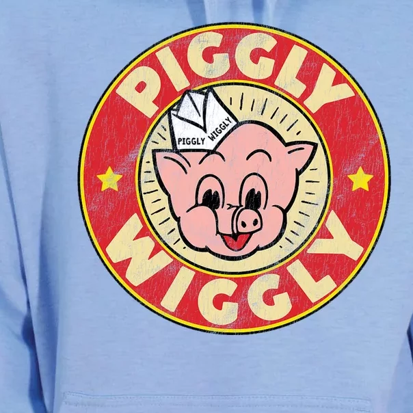 Piggly Wiggly Vintage Retro Unisex Surf Hoodie