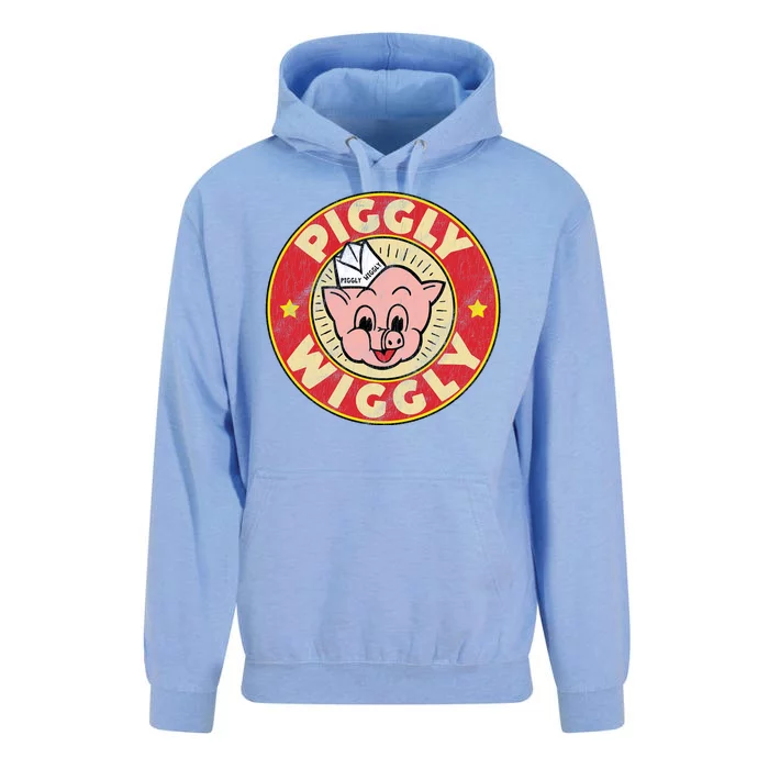 Piggly Wiggly Vintage Retro Unisex Surf Hoodie