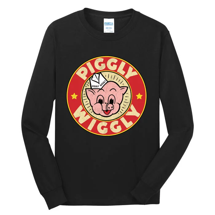 Piggly Wiggly Vintage Tall Long Sleeve T-Shirt