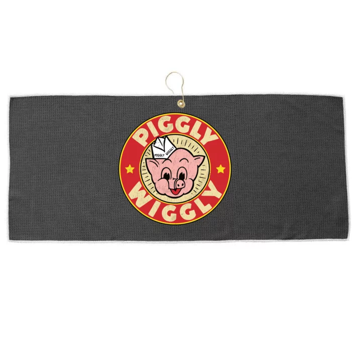 Piggly Wiggly Vintage Large Microfiber Waffle Golf Towel