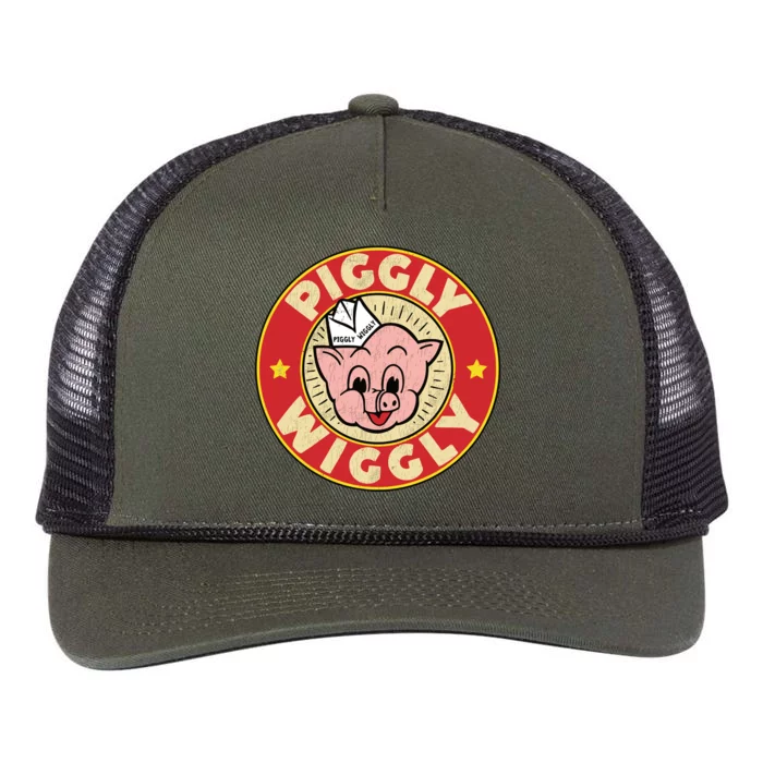 Piggly Wiggly Vintage Retro Rope Trucker Hat Cap