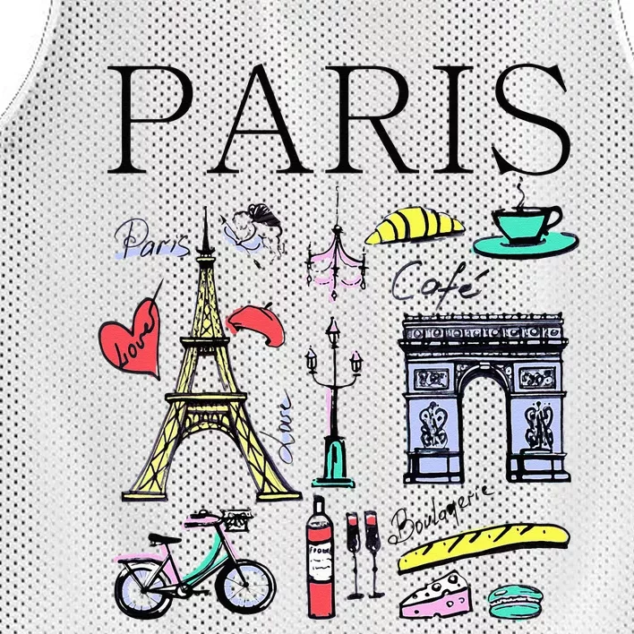 Paris Woman Woman Paris Tee Mesh Reversible Basketball Jersey Tank