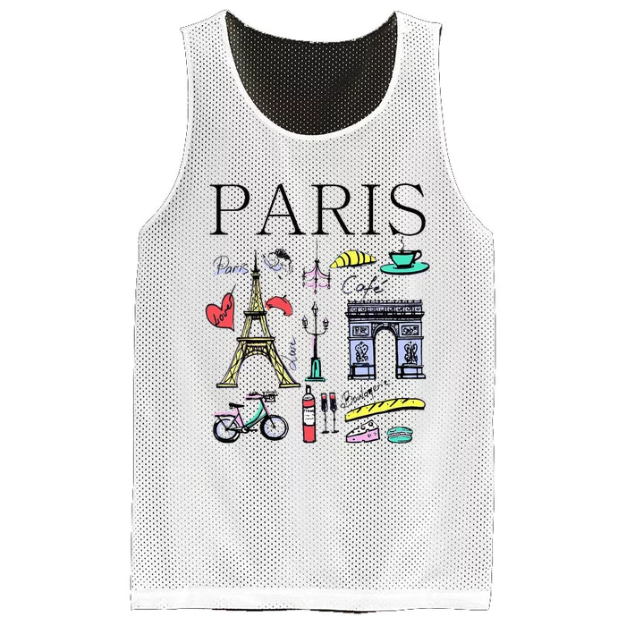 Paris Woman Woman Paris Tee Mesh Reversible Basketball Jersey Tank