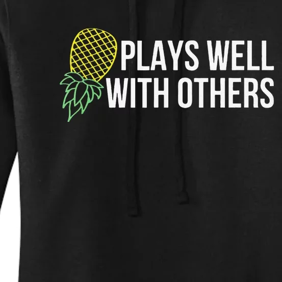 Plays Well With Others Swingers Women's Pullover Hoodie