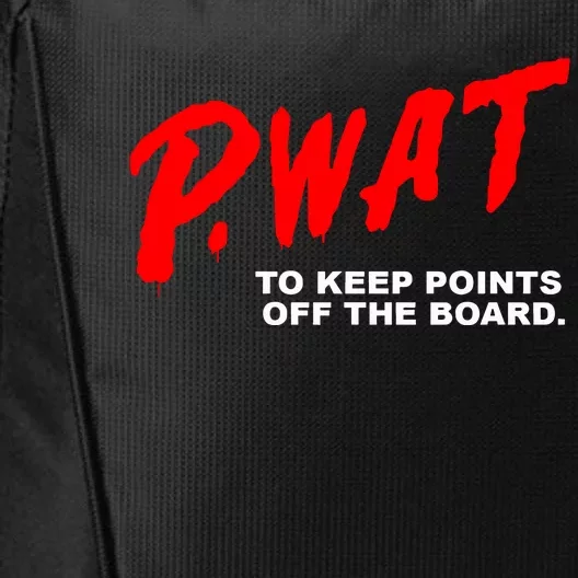 Peyton Watson Wearing P.Wat Too Keep Points Off The Board City Backpack