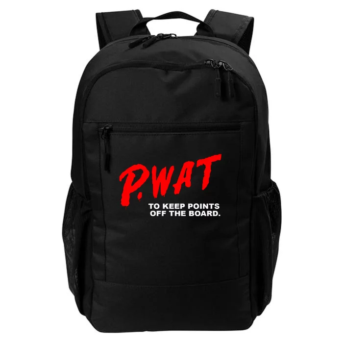 Peyton Watson Wearing P.Wat Too Keep Points Off The Board Daily Commute Backpack