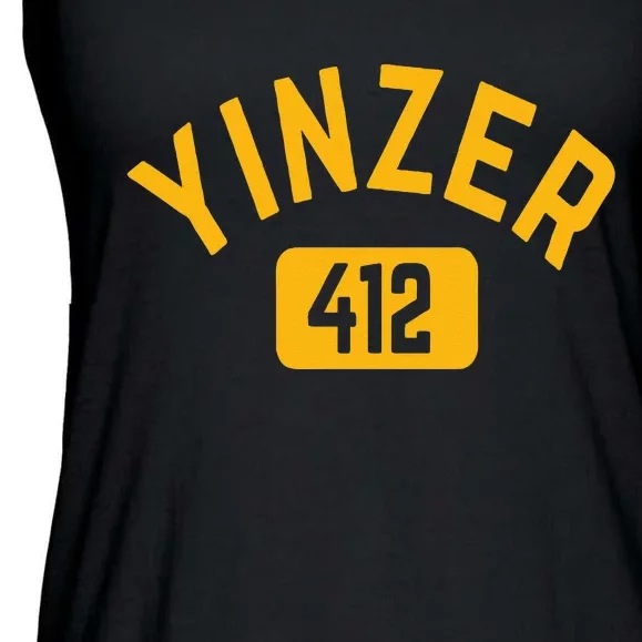 Pittsburgh Yinzer 412 Sl City Yinz Pennsylvania Home Ladies Essential Flowy Tank