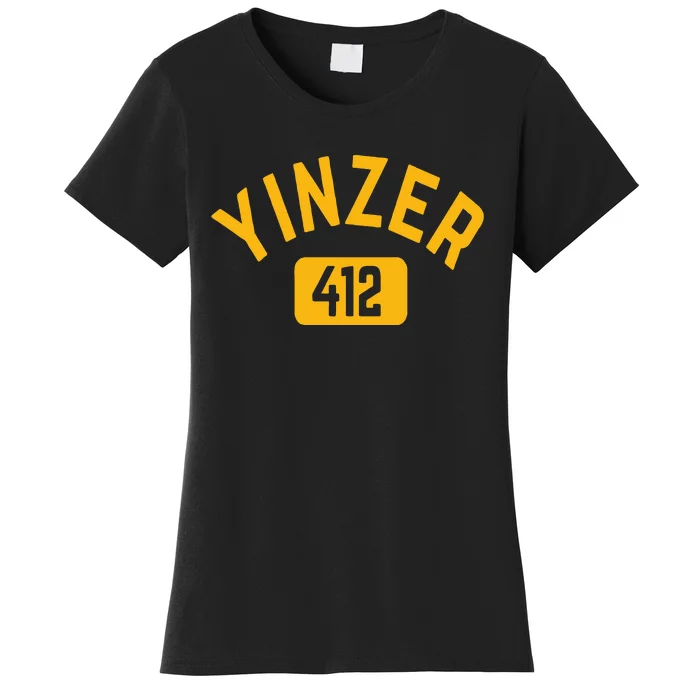 Pittsburgh Yinzer 412 Sl City Yinz Pennsylvania Home Women's T-Shirt