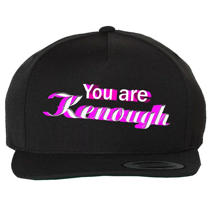 Pinky You Are Ken Enough Funny Enough Wool Snapback Cap