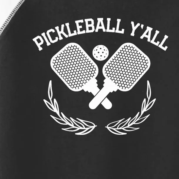 PICKLEBALL Y'ALL FUNNY Toddler Fine Jersey T-Shirt