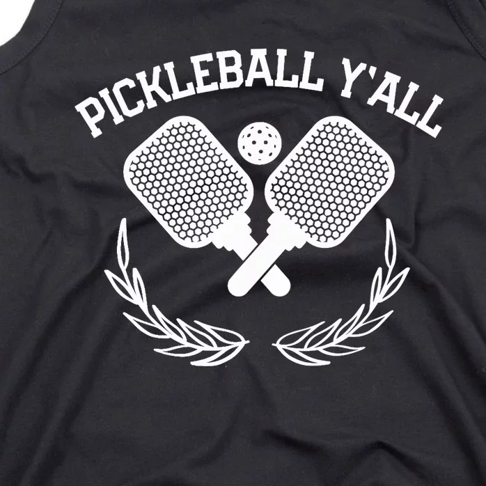 PICKLEBALL Y'ALL FUNNY Tank Top