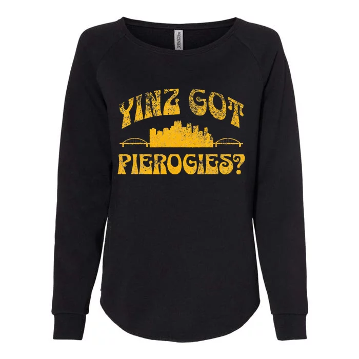 Pittsburgh Yinz Funny Yinzer Steel City 412 Pierogies Home Womens California Wash Sweatshirt