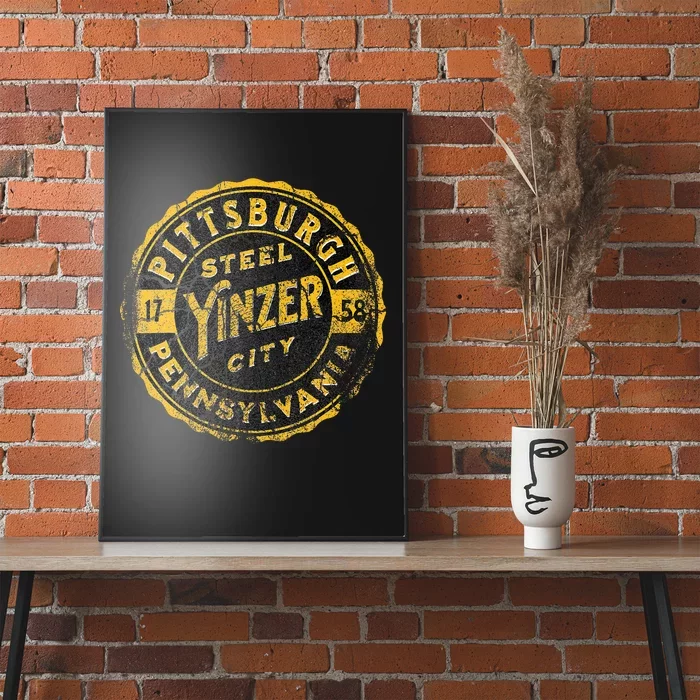 Pittsburgh Yinz Funny Yinzer Steel City 412 Pennsylvania Poster