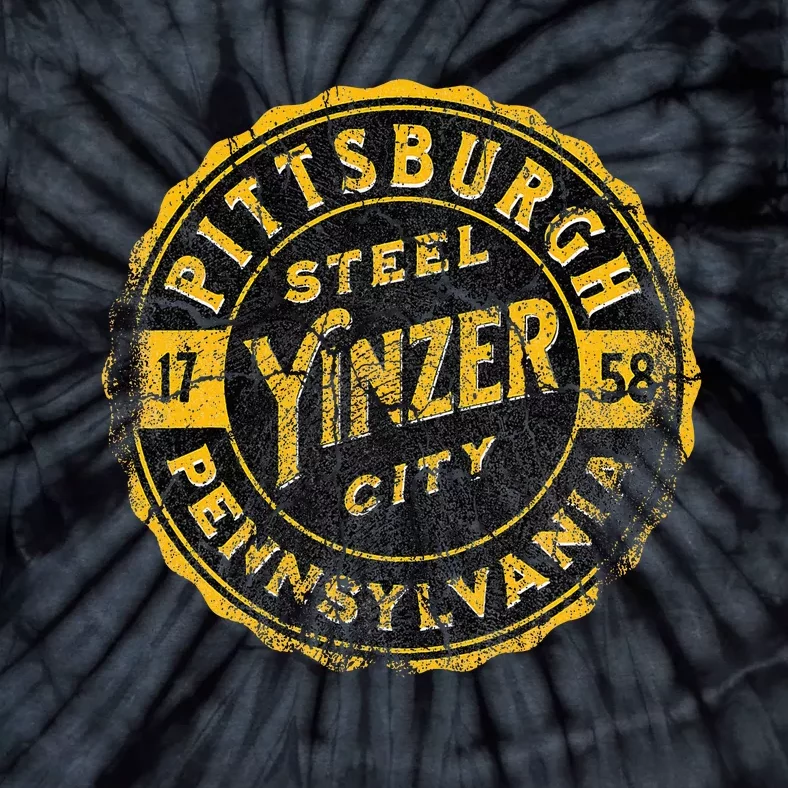 Pittsburgh Yinz Funny Yinzer Steel City 412 Pennsylvania Tie-Dye T-Shirt