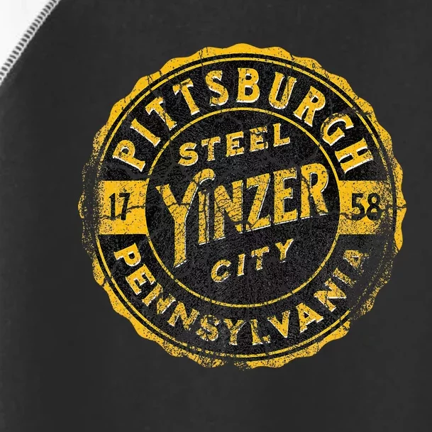 Pittsburgh Yinz Funny Yinzer Steel City 412 Pennsylvania Toddler Fine Jersey T-Shirt