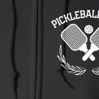 Pickleball YAll Funny Full Zip Hoodie