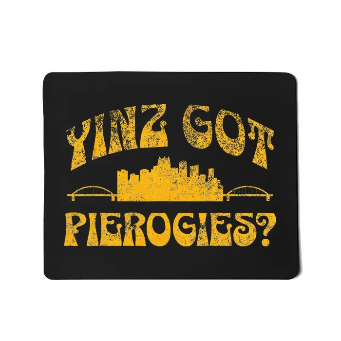 Pittsburgh Yinz Funny Yinzer Sl City 412 Pierogies Home Mousepad