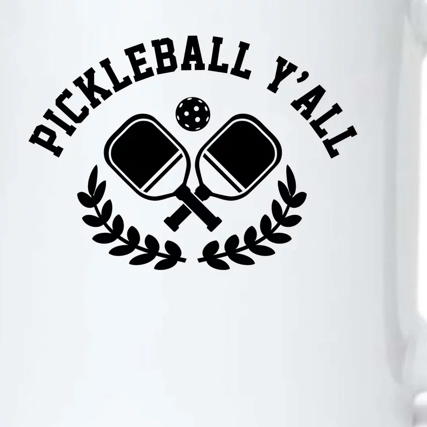 Pickleball Y'all Funny Black Color Changing Mug