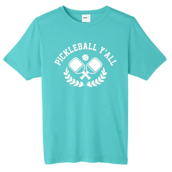 Pickleball Y'all Funny ChromaSoft Performance T-Shirt