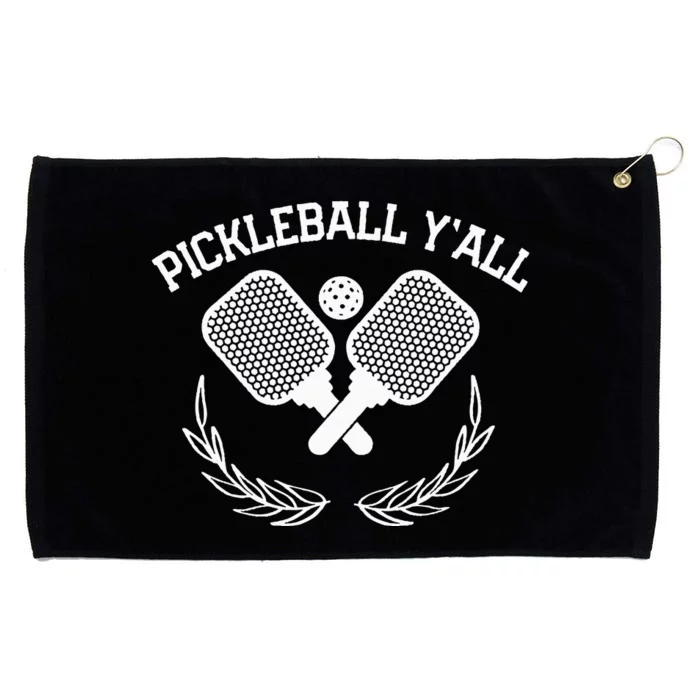 PICKLEBALL Y'ALL FUNNY Grommeted Golf Towel