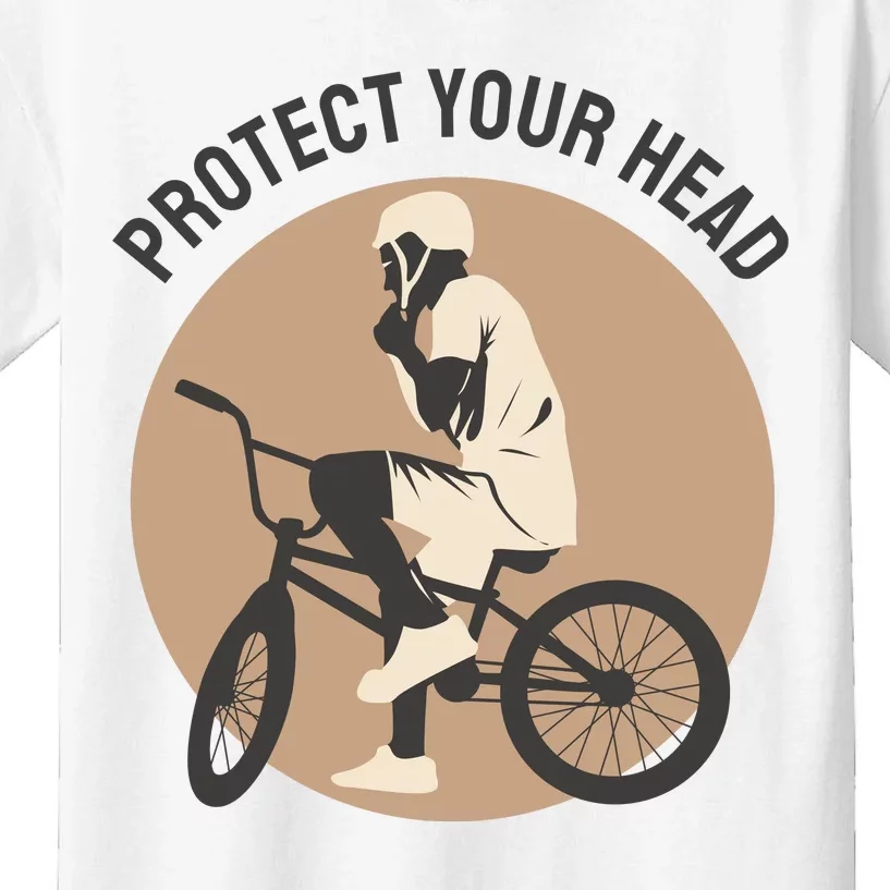 Protect Your Head Kids T-Shirt