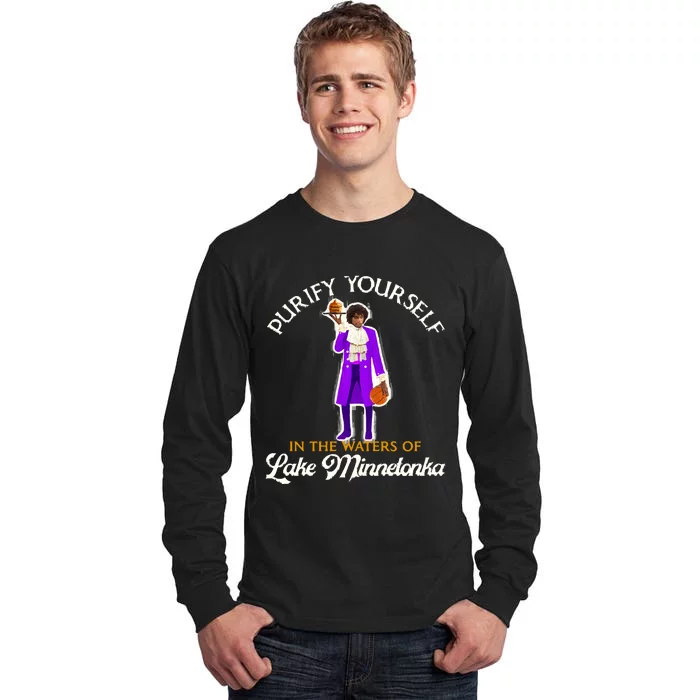 Purify Yourself In The Waters Of Lake Minnetonka Tall Long Sleeve T-Shirt