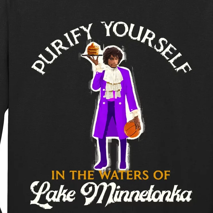 Purify Yourself In The Waters Of Lake Minnetonka Tall Long Sleeve T-Shirt