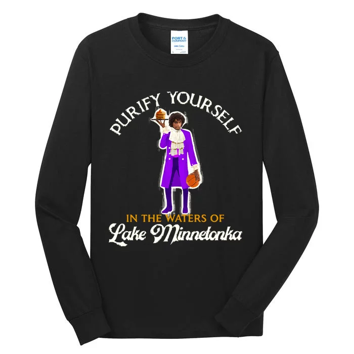 Purify Yourself In The Waters Of Lake Minnetonka Tall Long Sleeve T-Shirt