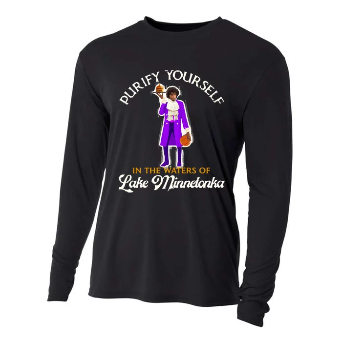 Purify Yourself In The Waters Of Lake Minnetonka Cooling Performance Long Sleeve Crew